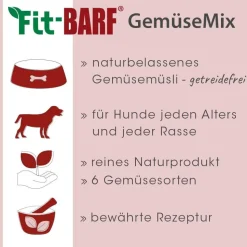Fit-BARF GemüseMix 450 g -sorbe-