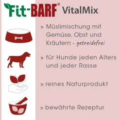 Fit-BARF VitalMix 450 g -sorbe-