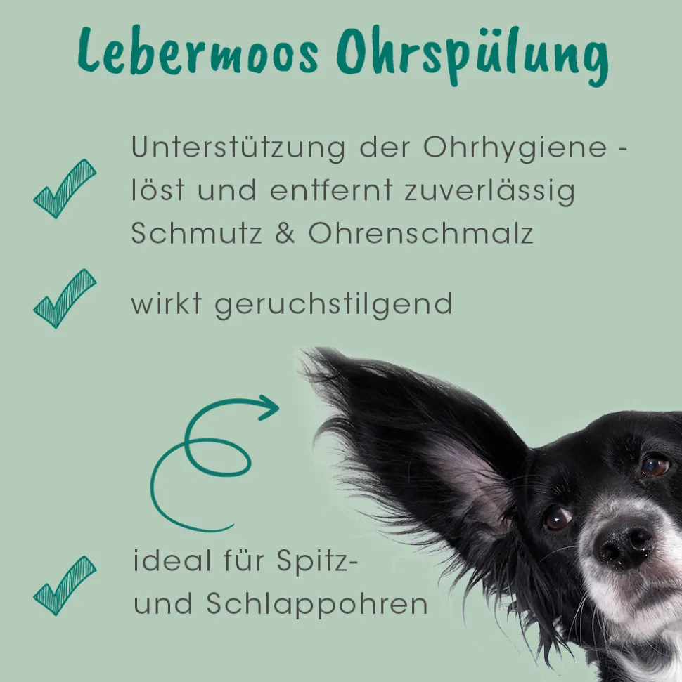 VeaVet Lebermoos Ohrspülung 100 ml