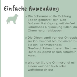 VeaVet Lebermoos Ohrspülung 100 ml