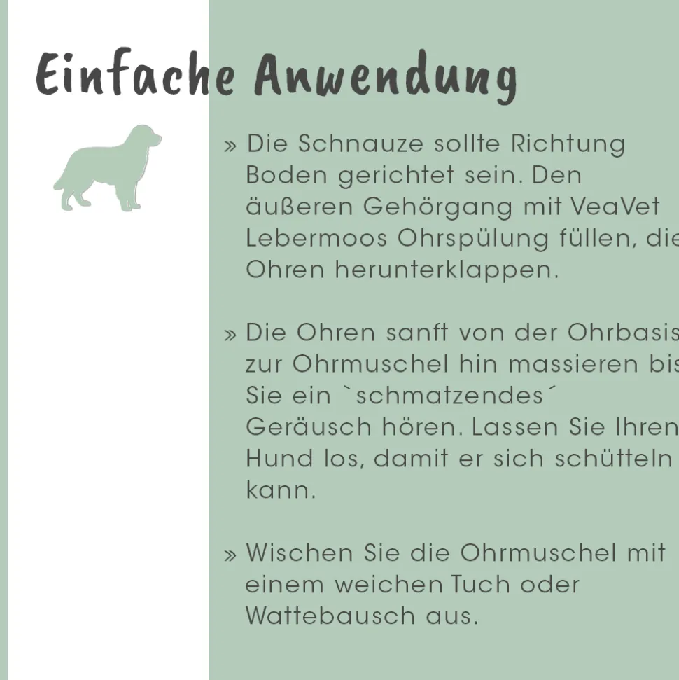 VeaVet Lebermoos Ohrspülung 100 ml