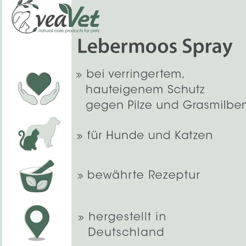 VeaVet Lebermoos Spray 20 ml
